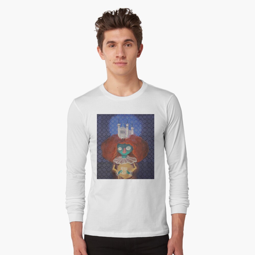 Aperçu de l'œuvre T-shirt manches longues créée et vendue par Modelaine.