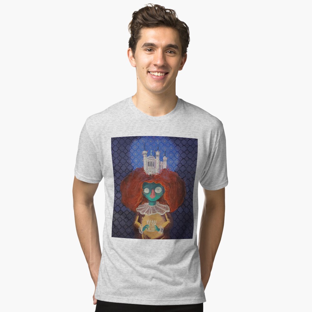 Aperçu de l'œuvre T-shirt chiné créée et vendue par Modelaine.
