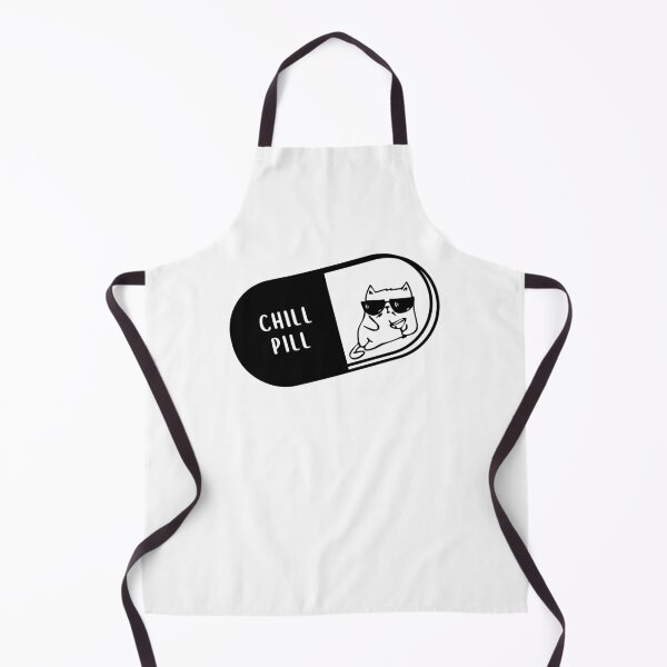 Item preview, vitamin chill pill (cat version) designed and sold by Spirit and Style.
