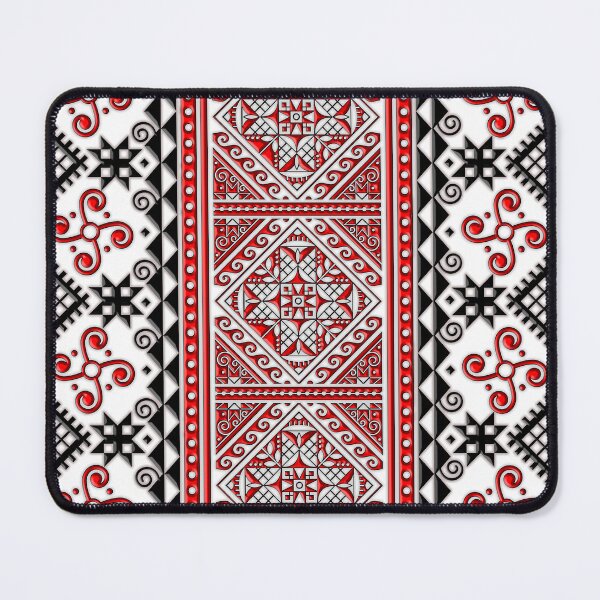 Item preview, Red and Black Vyshyvanka. Ukrainian Cross-Stitched/Embroidered Pattern Png designed and sold by Image NDesign.