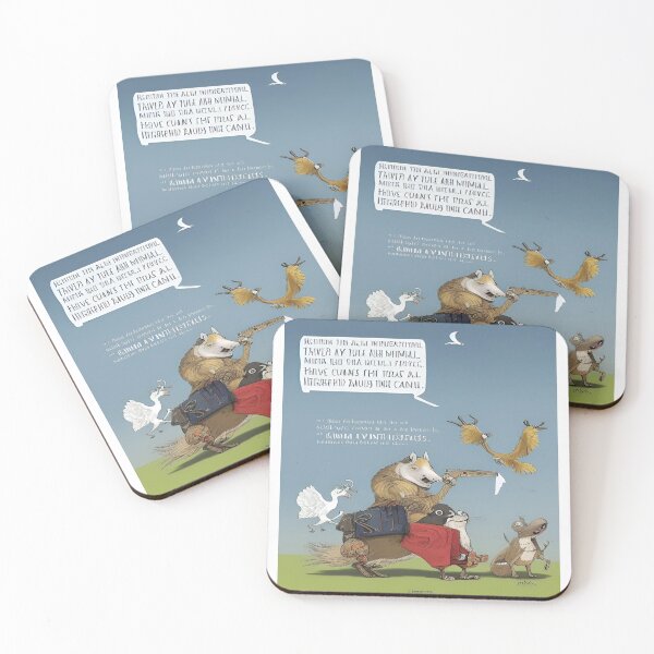Item preview, Animal Scholars Illustration designed and sold by merve02shop.