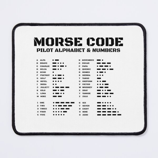 Item preview, Morse Code for Beginners Mastering the Pilot Alphabet designed and sold by AnnSign.