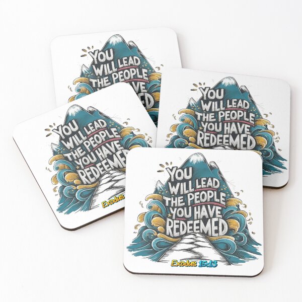 Item preview, You Would Lead the People You Have Redeemed, Exodus 15:13 designed and sold by Faithloveshop.
