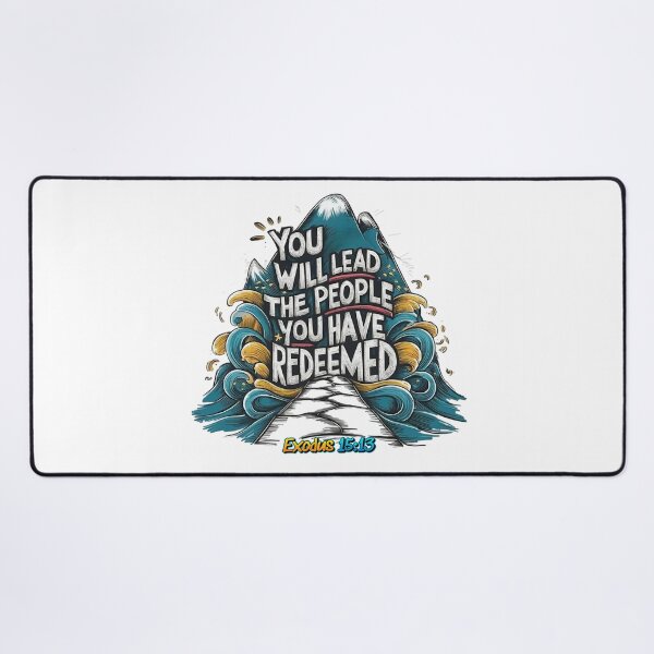 Item preview, You Would Lead the People You Have Redeemed, Exodus 15:13 designed and sold by Faithloveshop.