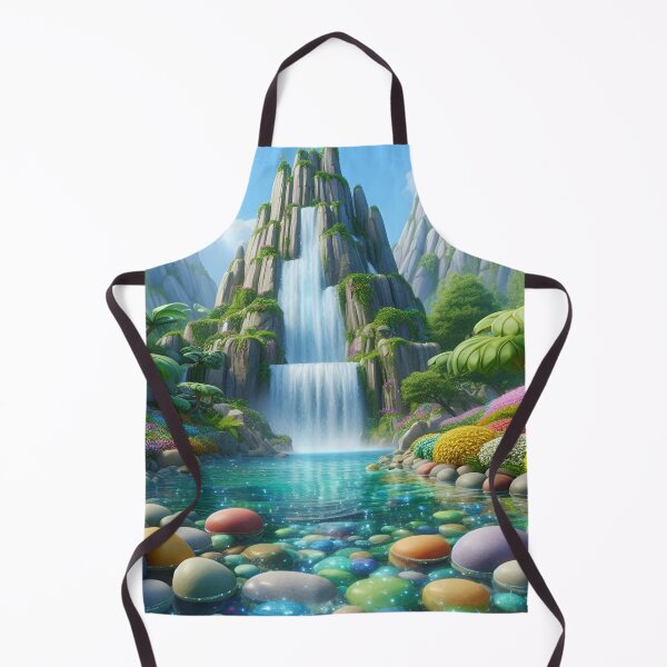 Item preview, Enchanted Waterfall Oasis Art designed and sold by Fashiospice07.