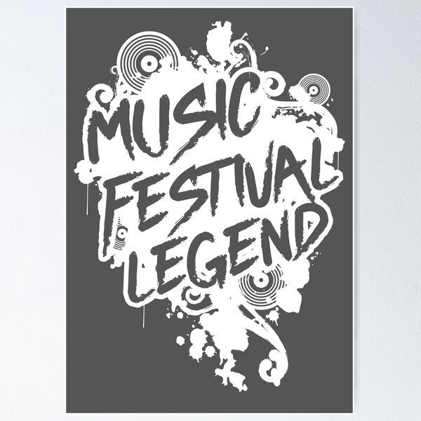 Item preview, Leyenda del festival de música designed and sold by Plant On Demand.