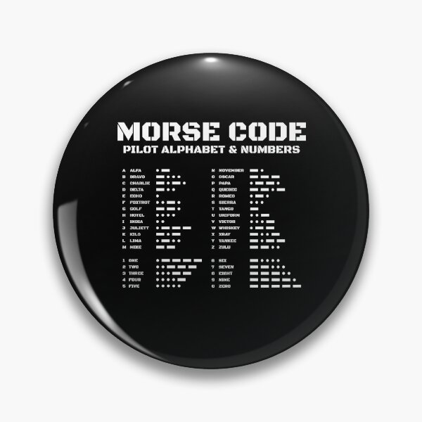 Item preview, Morse Code Charts Your Handy Reference for Flying designed and sold by AnnSign.