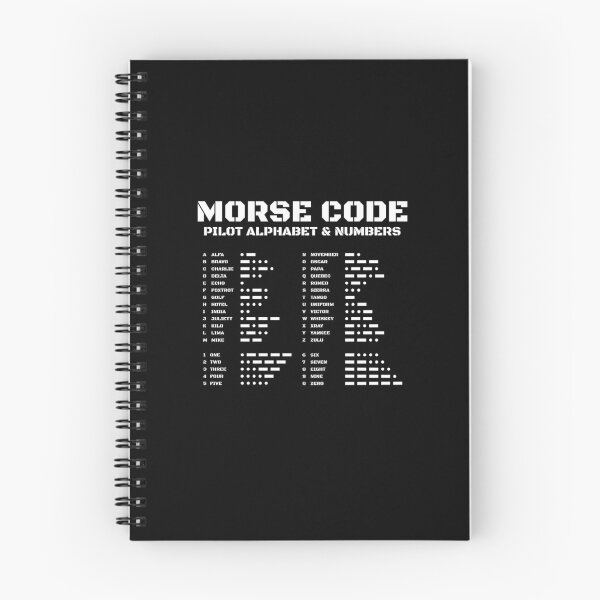 Item preview, Morse Code Charts Your Handy Reference for Flying designed and sold by AnnSign.
