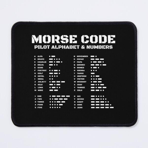 Item preview, Morse Code Charts Your Handy Reference for Flying designed and sold by AnnSign.