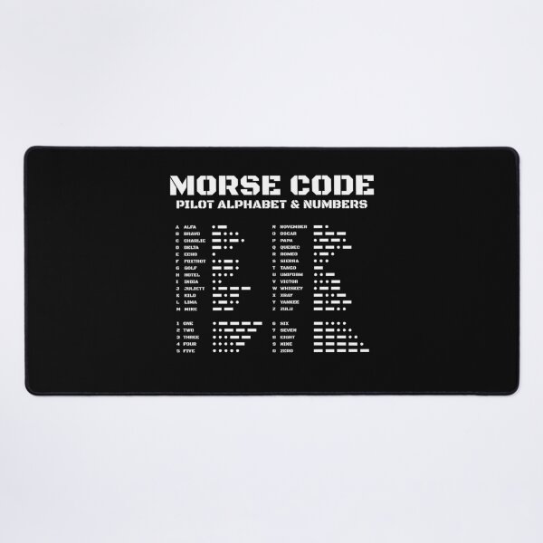 Item preview, Morse Code Charts Your Handy Reference for Flying designed and sold by AnnSign.