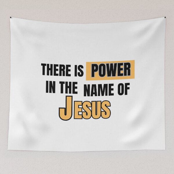 Item preview, Power in the name of Jesus designed and sold by CherishedCloset.