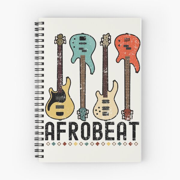 Item preview, Distressed Colorful Afrobeat Guitars | African Dance Music designed and sold by PearlMoonGrapes.