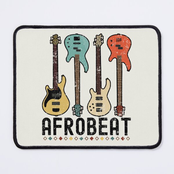 Item preview, Distressed Colorful Afrobeat Guitars | African Dance Music designed and sold by PearlMoonGrapes.