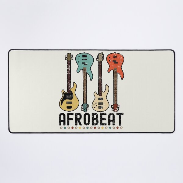 Item preview, Distressed Colorful Afrobeat Guitars | African Dance Music designed and sold by PearlMoonGrapes.