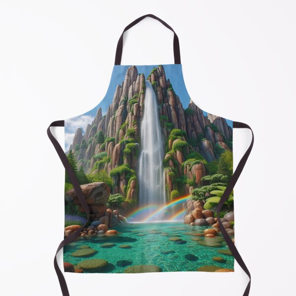 Item preview, Majestic Waterfall Rainbow Oasis designed and sold by Fashiospice07.