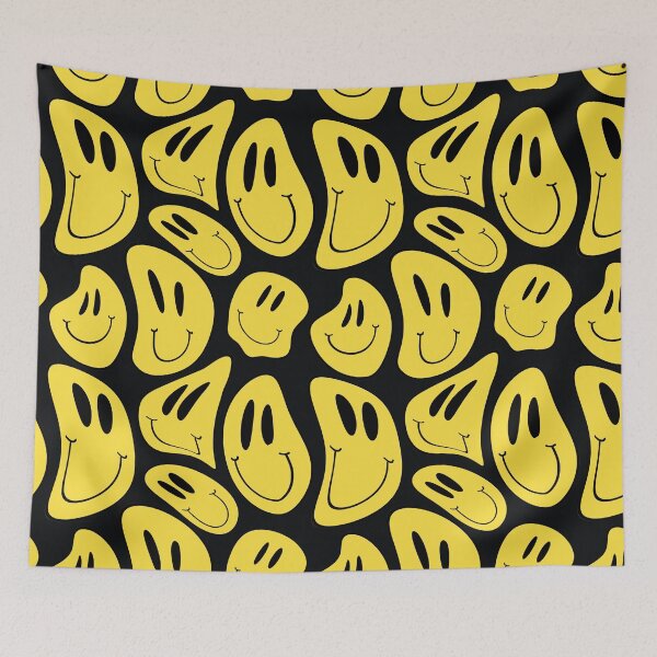 Item preview, Melting Smiley Face Yellow designed and sold by SoulRising.