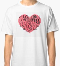 Heart background Classic T-Shirt