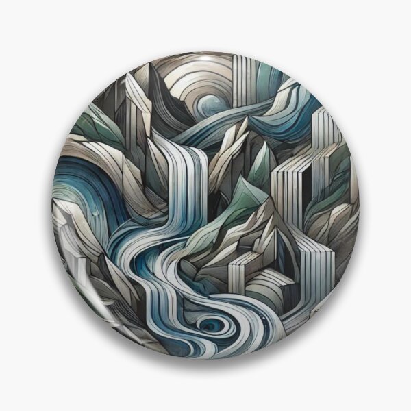Item preview, Riverscape Geometry designed and sold by Marinaso.
