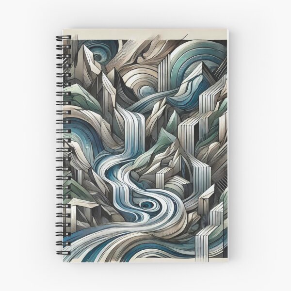 Item preview, Riverscape Geometry designed and sold by Marinaso.