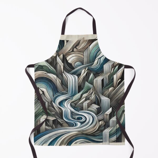 Item preview, Riverscape Geometry designed and sold by Marinaso.