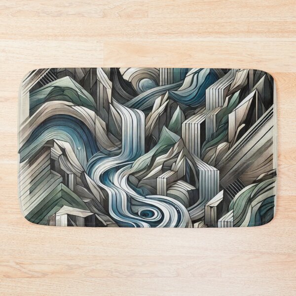 Item preview, Riverscape Geometry designed and sold by Marinaso.