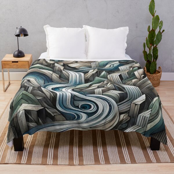Item preview, Riverscape Geometry designed and sold by Marinaso.