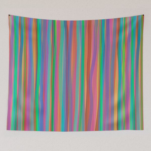Item preview, Many stripes in many colors designed and sold by ricoflinn.