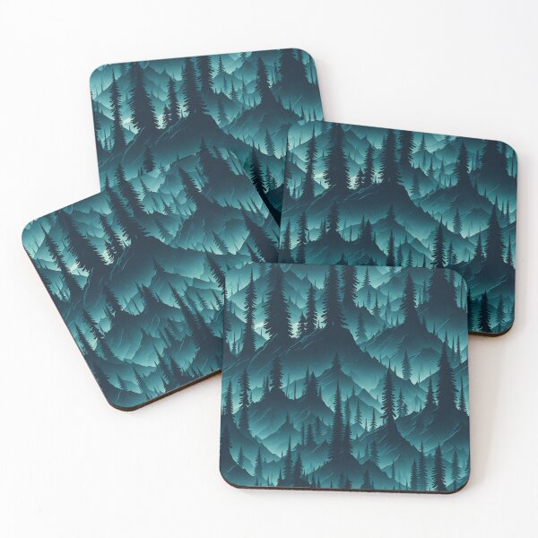 Item preview, Emerald Mist Mountains designed and sold by Daniel Haddad.