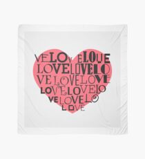 Heart background Scarf