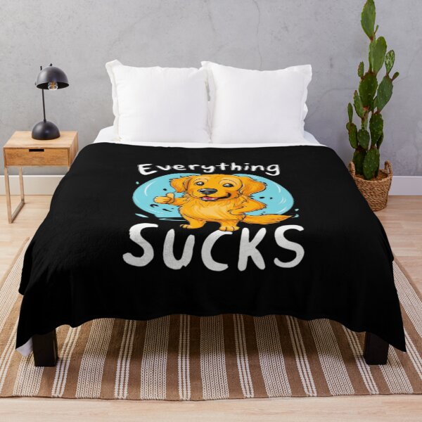 Item preview, Everything Sucks designed and sold by PetSafari.