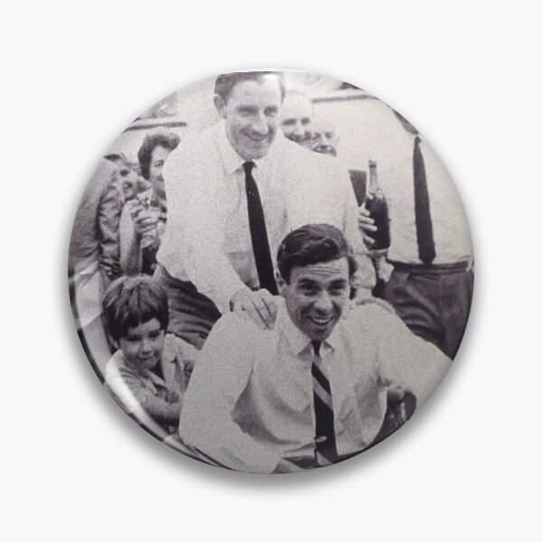Item preview, Graham Hill and Jim Clark funny print designed and sold by cceridwenx.