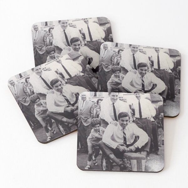 Item preview, Graham Hill and Jim Clark funny print designed and sold by cceridwenx.