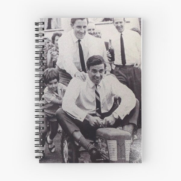 Item preview, Graham Hill and Jim Clark funny print designed and sold by cceridwenx.