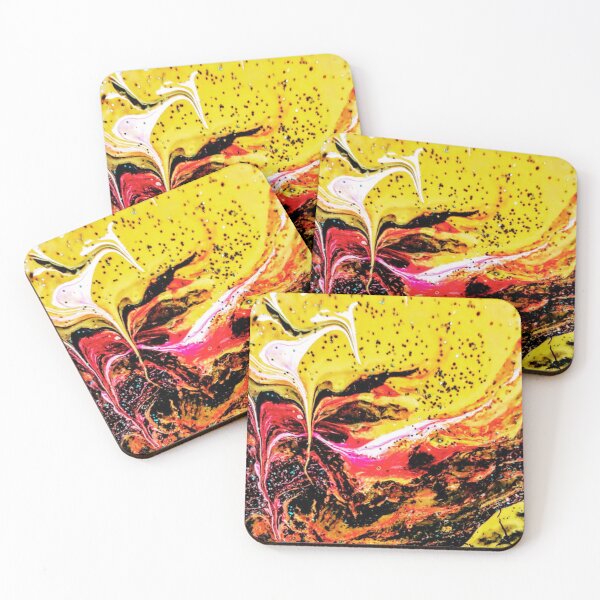 Item preview, Abstract fantasy poured with acrylic paints. designed and sold by Zofia Sosnecka.