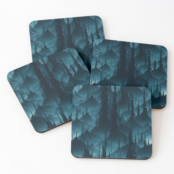 Item preview, Midnight Pine Peaks designed and sold by Daniel Haddad.