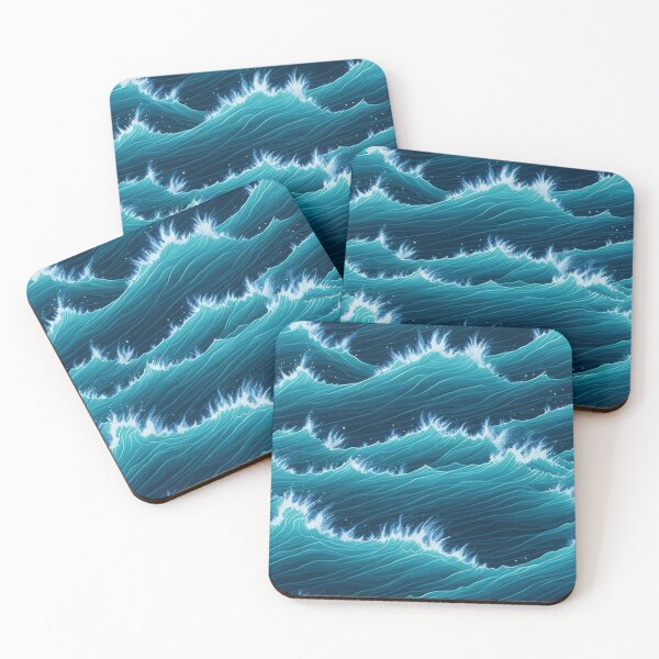 Item preview, Ocean's Embrace: Majestic Waves designed and sold by Daniel Haddad.
