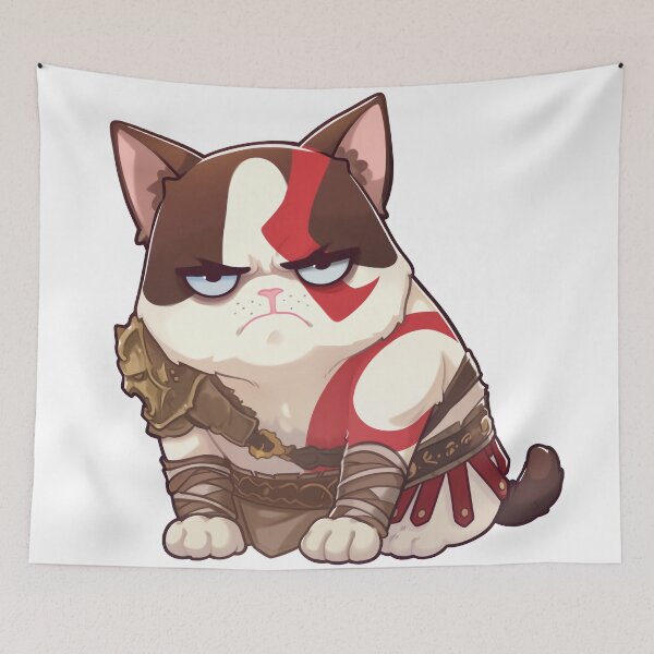 Item preview, Kratos Cat designed and sold by SchellStation.
