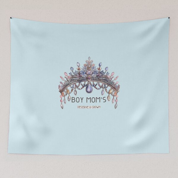Item preview, Boy Moms Deserve a Crown designed and sold by CalliesTees.