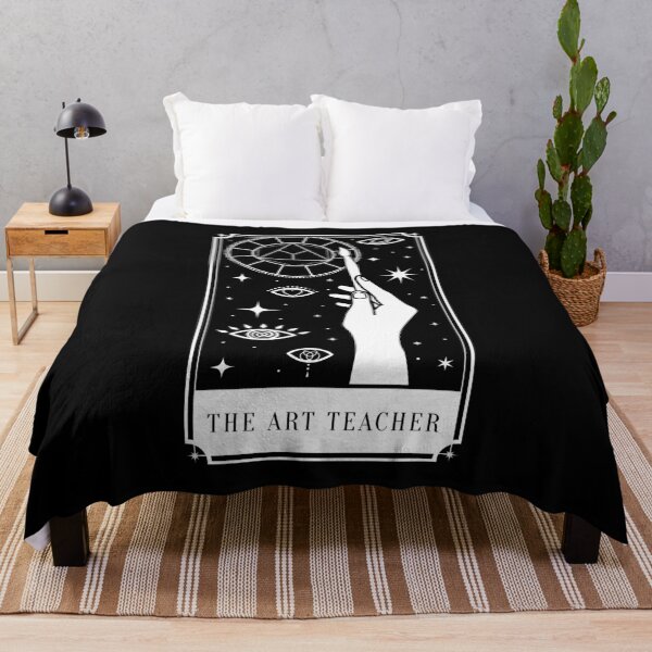 Item preview, the art teacher tarot card designed and sold by somatosis.