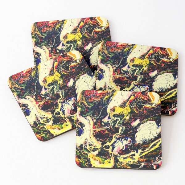 Item preview, Abstract fantasy poured with acrylic paints. designed and sold by Zofia Sosnecka.