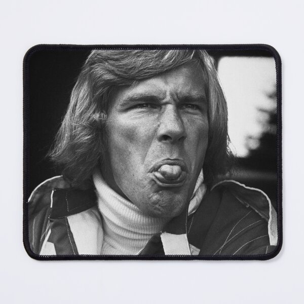 Item preview, James Hunt funny print designed and sold by cceridwenx.