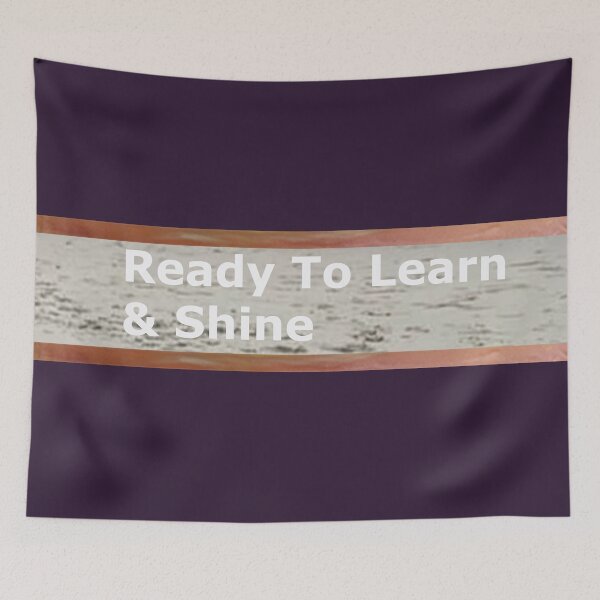 Item preview, Focussed Minds are Ready to Learn and Shine designed and sold by annenambiro.