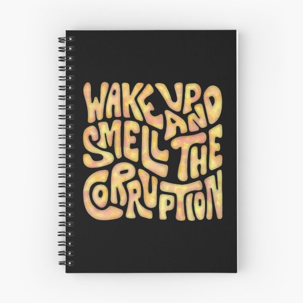 Item preview, Wake Up And Smell The Corruption Word Art designed and sold by Unhinged Heather.