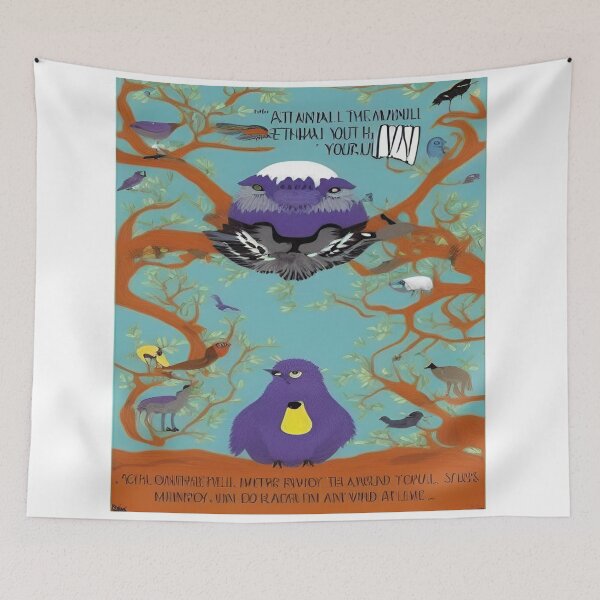 Item preview, Whimsical Wildlife Wonderland designed and sold by merve02shop.
