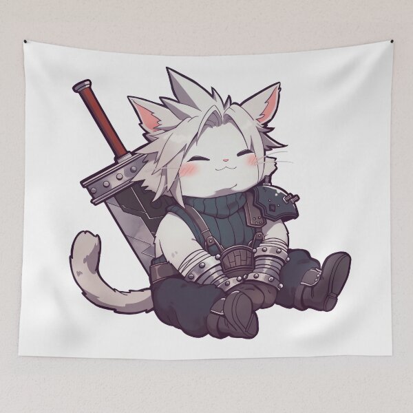 Item preview, Cloud Cat designed and sold by SchellStation.