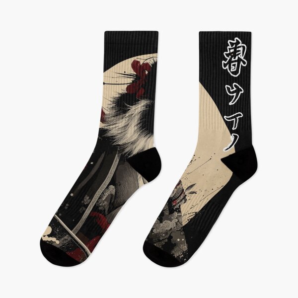 Item preview, Samurai Cat in Battle Stance in Sumi-e Style  designed and sold by diegomenjivar92.