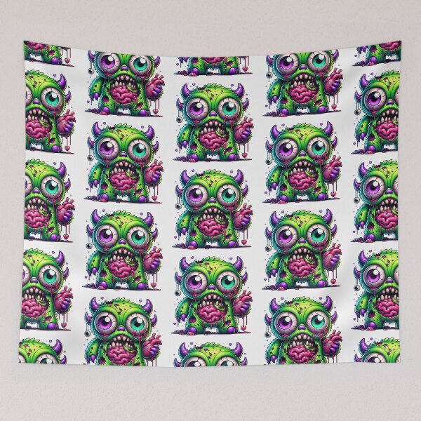 Item preview, Plush Kawaii Zombie Mutant 2 designed and sold by Redblackman.