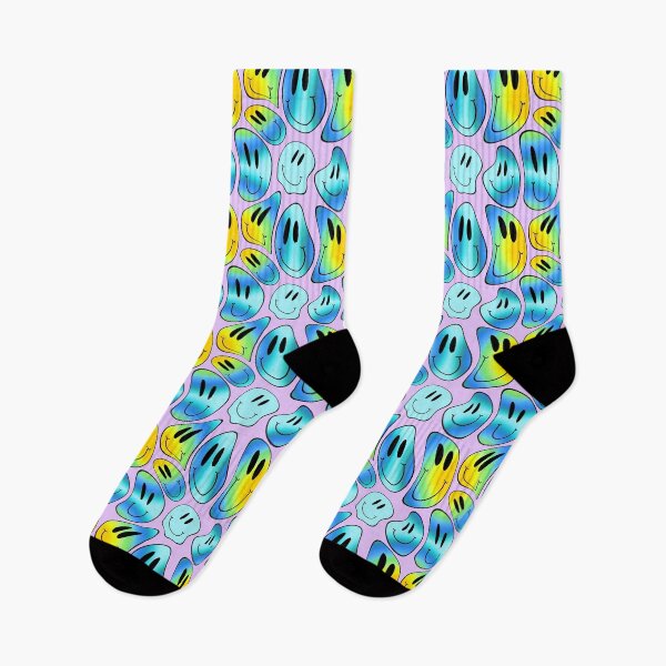 Item preview, Trippy Melting Smiley Face Rainbow designed and sold by SoulRising.