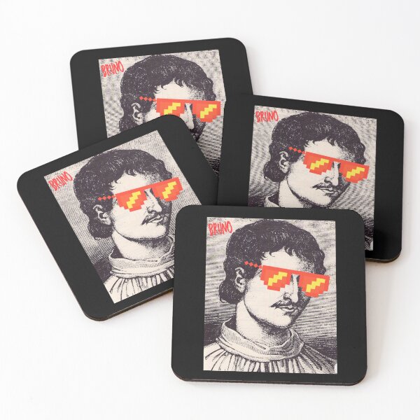 Item preview, Giordano Bruno - fun student teacher philosophy gift designed and sold by PHILOSOPHY-SWAG.