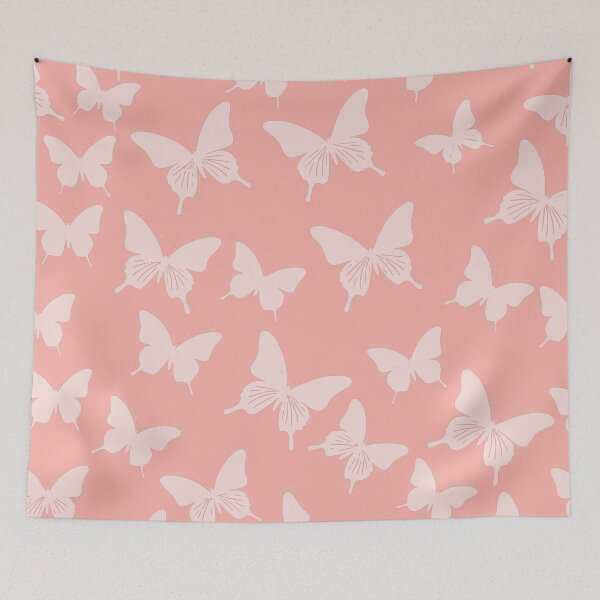 Item preview, Dusty Rose Butterfly pattern designed and sold by Pixevol.